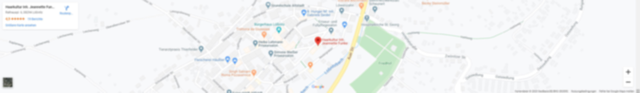 Google Maps - Haarkultur Inh. Jeannette Funke, Johannisstraße 8, 08294 Lößnitz